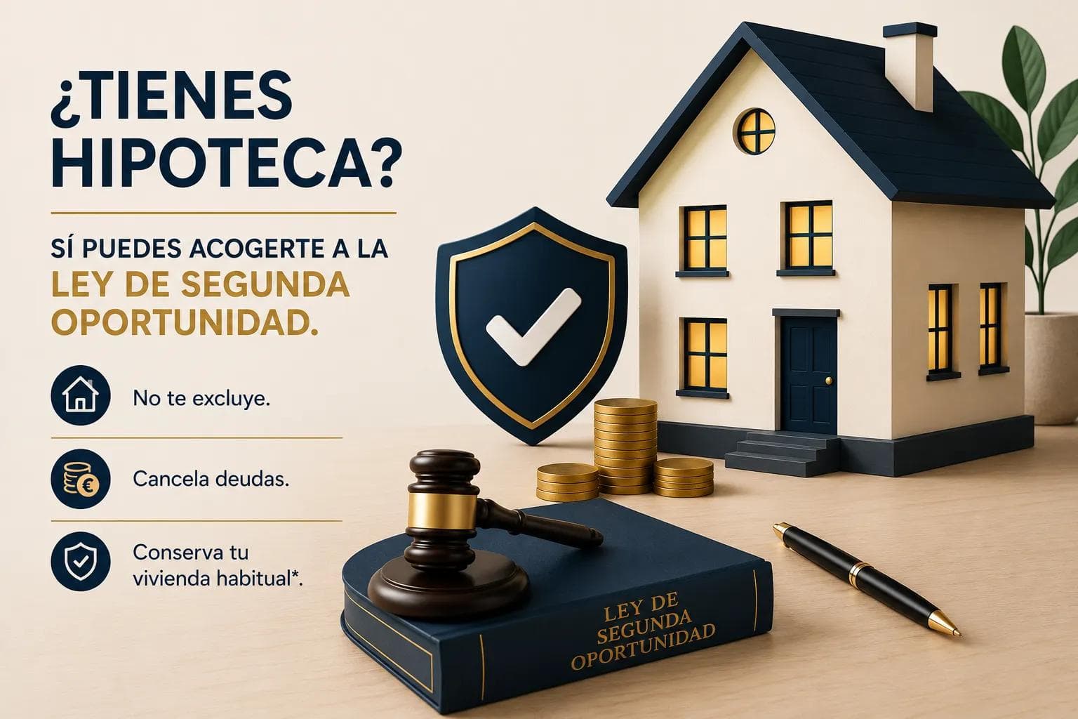 Ley de Segunda Oportunidad con Hipoteca